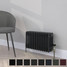 CT4-C-300-BLACK-TH - Classic Black 4 Column Radiator H300mm x W1220mm CT4-C-300-BLACK-TH - Classic Black 4 Column Radiator H300mm x W1220mm